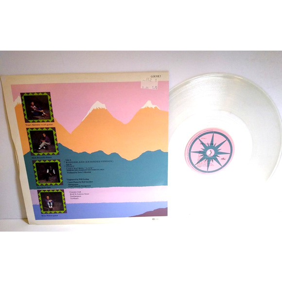 Big Country Wonderland 12" Clear Vinyl Record New Wave EP Limited Edition Hype - Picture 5 of 5